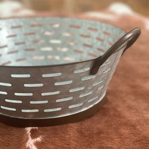 Sonoma Decorative Metal Bowl NWT